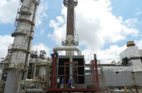 化工廠廢氣余熱蒸氣系統(tǒng)